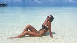 Giorgia Palmas, gli scatti dell’ultimo servizio fotografico: “Blu come il mare”