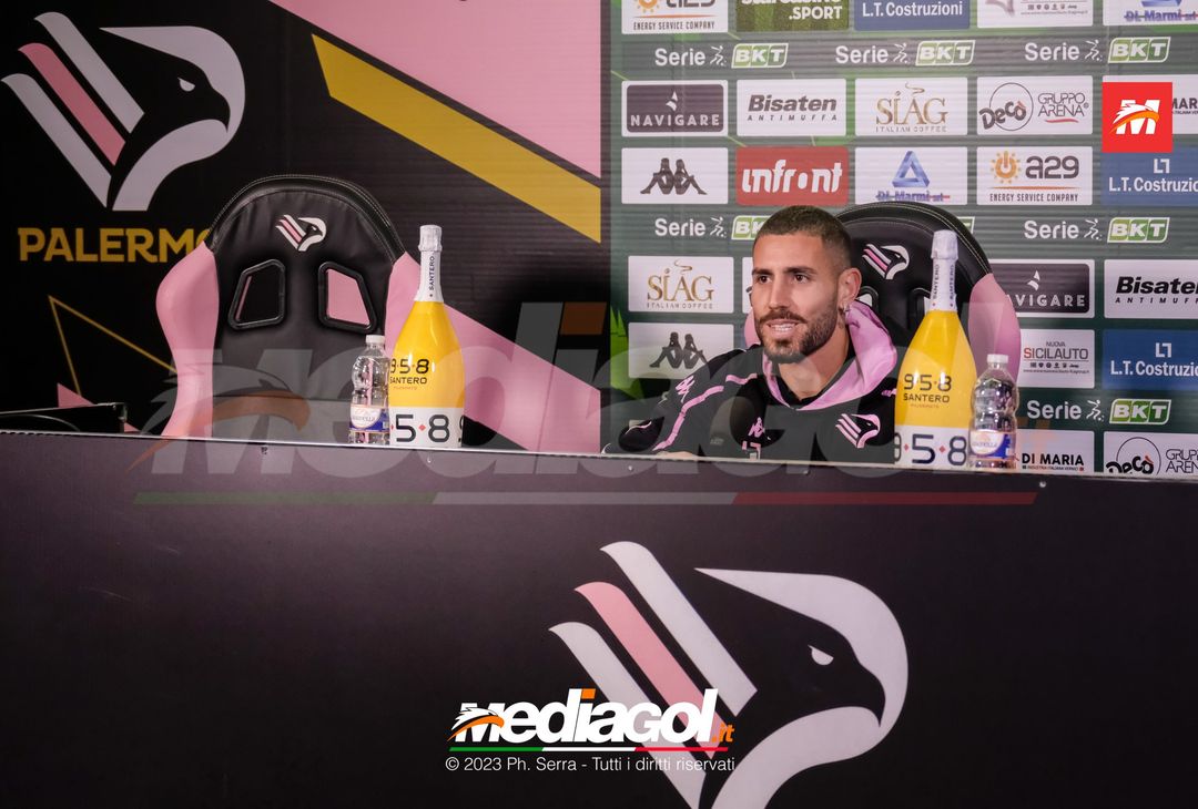 FOTO PALERMO, Gennaro tutino presentato in conferenza stampa (Gallery) - immagine 17