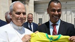 Cafu, l’incontro con Papa Leone XIV: “Un giorno speciale per la nazionale brasiliana”