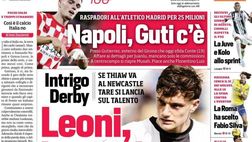 Il Napoli sui media: le prime pagine dei quotidiani di oggi
