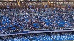 Napoli-Bologna, la situazione sugli spalti del Maradona prima del match