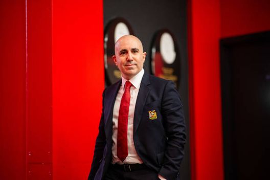 Omar Berrada, Ad United. (Photo by Ash Donelon/Manchester United via Getty Images) Nuovo stadio del Manchester United, l’obiettivo: ospitare i Mondiali femminili 2035- immagine 2