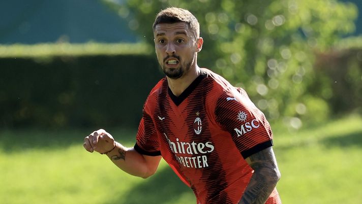 Rade Krunic AC Milan amichevole Milan-Lumezzane 7-0 precampionato 2023-2024