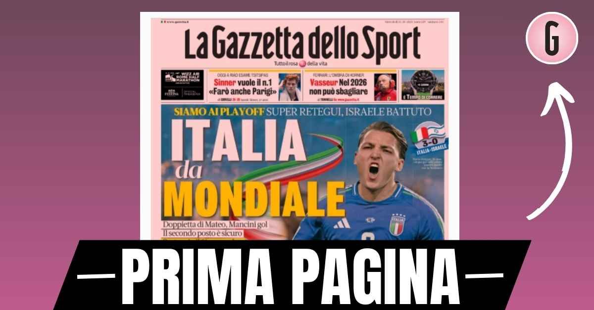 Prima pagina Gazzetta dello Sport: “Modric tutto per il Milan” Prima pagina Gazzetta dello Sport: “Modric tutto per il Milan”