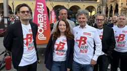 Padova in Piazza della Frutta, pochi tifosi presenti