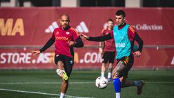 Trigoria, la rifinitura alla vigilia di Roma-Bologna – FOTO GALLERY