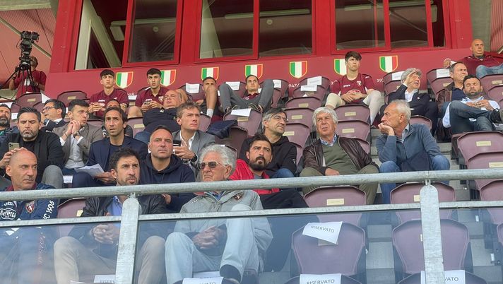 Juric e Gasperini al Filadelfia - foto Toro News