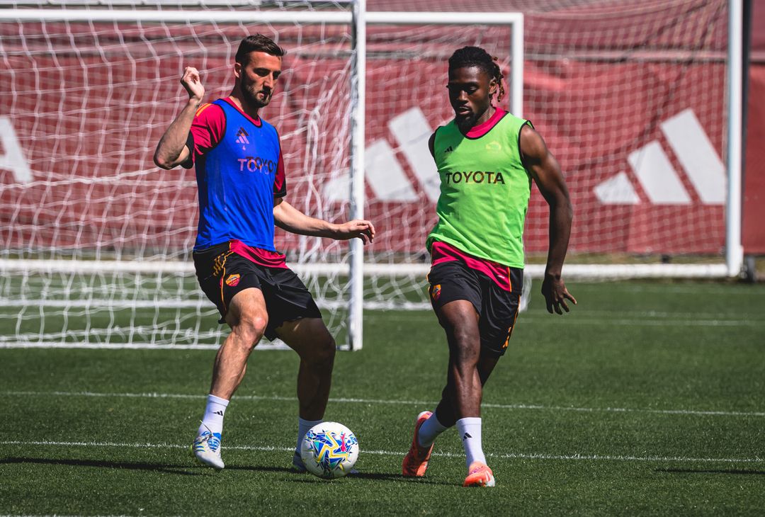 Trigoria, la ripresa degli allenamenti a -5 da Roma-Fiorentina – FOTO GALLERY - immagine 23