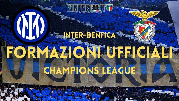 Inter-Benfica, le UFFICIALI: Pavard titolare, ThuLa in attacco. C’è Dumfries Inter-Benfica, le UFFICIALI: Pavard titolare, ThuLa in attacco. C’è Dumfries - immagine 1