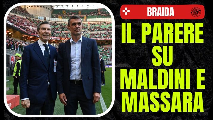 Ariedo Braida e Paolo Maldini (ex dirigenti AC Milan) Braida Maldini AC Milan