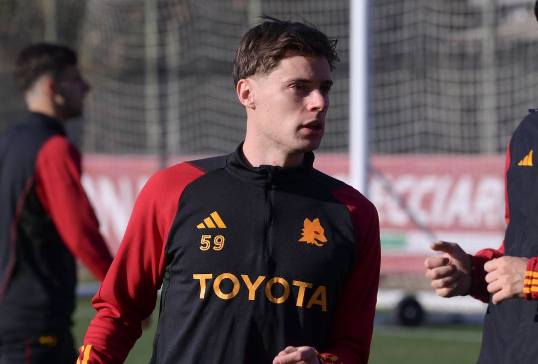 Roma, la sfida al Napoli si avvicina. A Trigoria torna Cristante – FOTO GALLERY - immagine 8