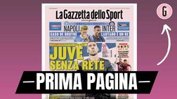 Prima pagina Gazzetta dello Sport: “Juventus senza rete, battuta 1-0 dal Real Madrid”