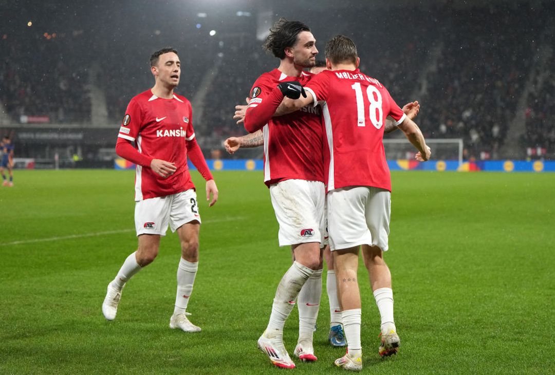 Az Alkmaar-Roma 1-0 – FOTO GALLERY - immagine 48