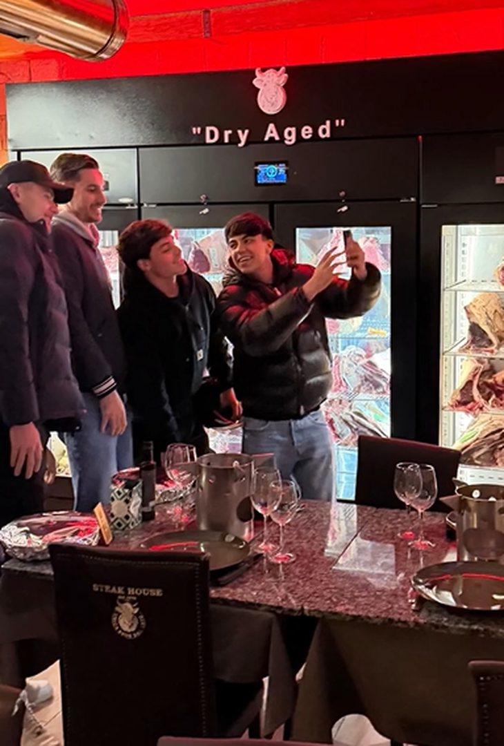 Buongiorno e Meret, cena speciale per dimenticare la delusione Mondiale – LE FOTO - immagine 2