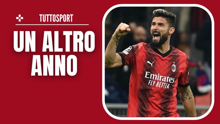 Olivier Giroud AC Milan Calciomercato Milan rinnovo