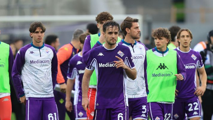 FLORENCE, ITALY - MARCH 8: Luca Ranieri of ACF Fiorentina shows his dejection during the Serie A match between ACF Fiorentina and Parma Calcio 1913 at Artemio Franchi on March 8, 2026 in Florence, Italy. (Photo by Gabriele Maltinti/Getty Images) Cecchi: “Fiorentina con lo stesso virus di Pioli. Un tempo criticavamo Ranieri…” - immagine 1