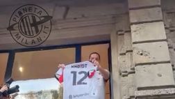 Folla di tifosi ad accogliere Rabiot al Flagship Store | VIDEO