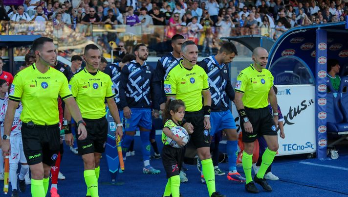GERMOGLI PH: 29 SETTEMBRE 2024 EMPOLI STADIO CARLO CASTELLANI SERIE A EMPOLI VS FIORENTINA NELLA FOTO ARBITRI Gli arbitri si dotano di un sindacato. Ecco l’intervenuto che tutela la categoria - immagine 1