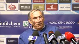 Lucchese-Pescara 1-4, Zeman: “Cuppone spero migliori, dispiace per Brosco. Torres…”