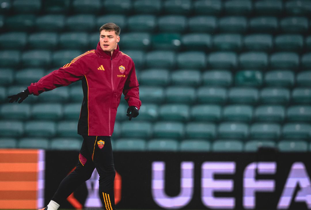 Glasgow, la rifinitura alla vigilia di Celtic-Roma – FOTO GALLERY - immagine 3