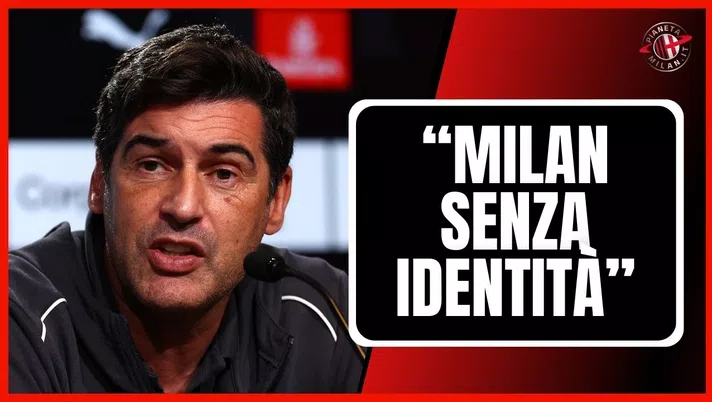 Paulo Fonseca AC Milan allenamento Milanello