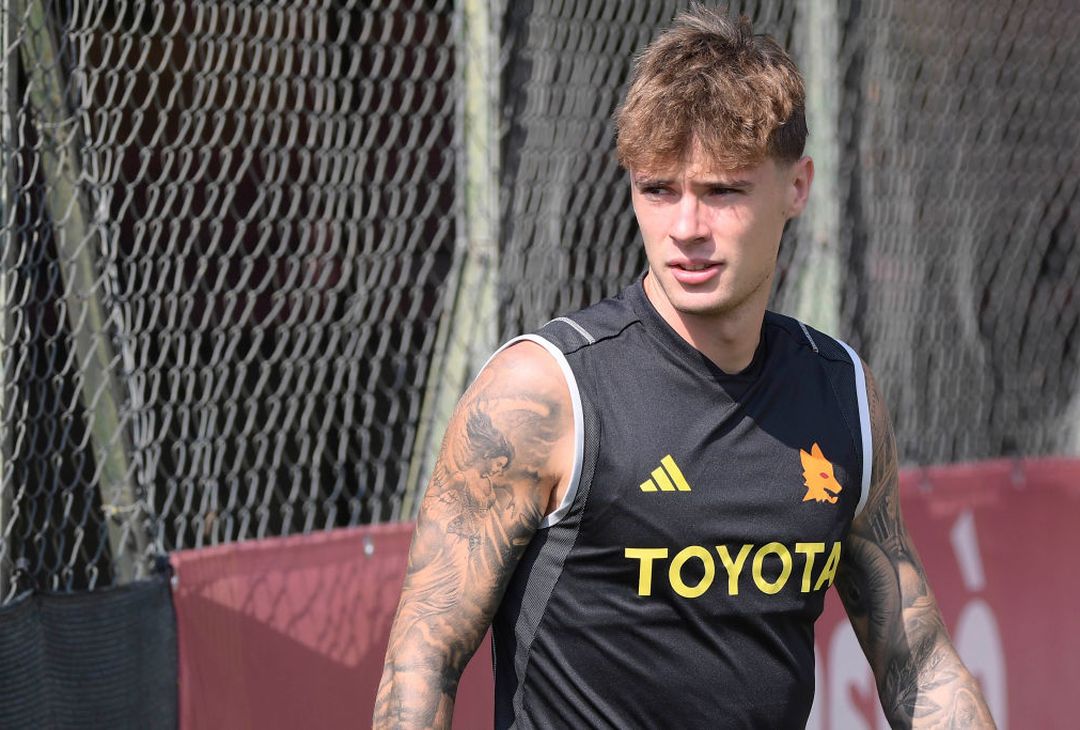 Roma, rifinitura prima della partenza per Cagliari – FOTO GALLERY - immagine 5