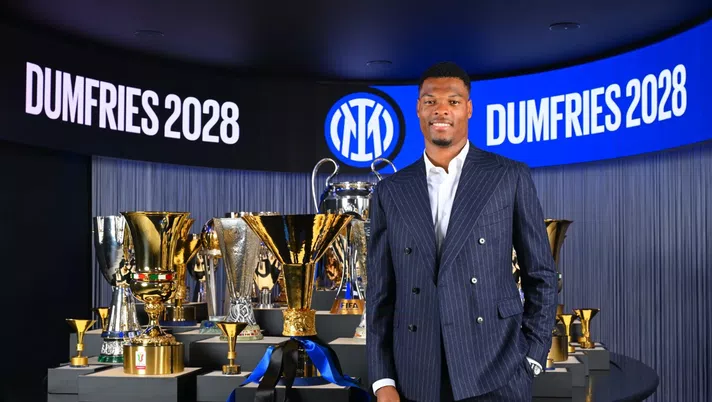 UFFICIALE / Inter, ecco il rinnovo di Dumfries: nerazzurro fino al 2028 - immagine 1