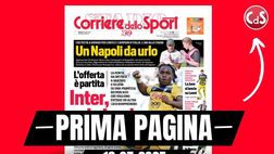 Prima pagina Corriere dello Sport: Milan, Allegri ha in testa Vlahovic