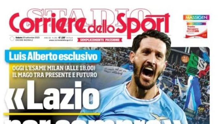 EDICOLA / CdS: Inter, altro guaio. Ko pure Frattesi. A Salerno gioca Thuram” - immagine 1