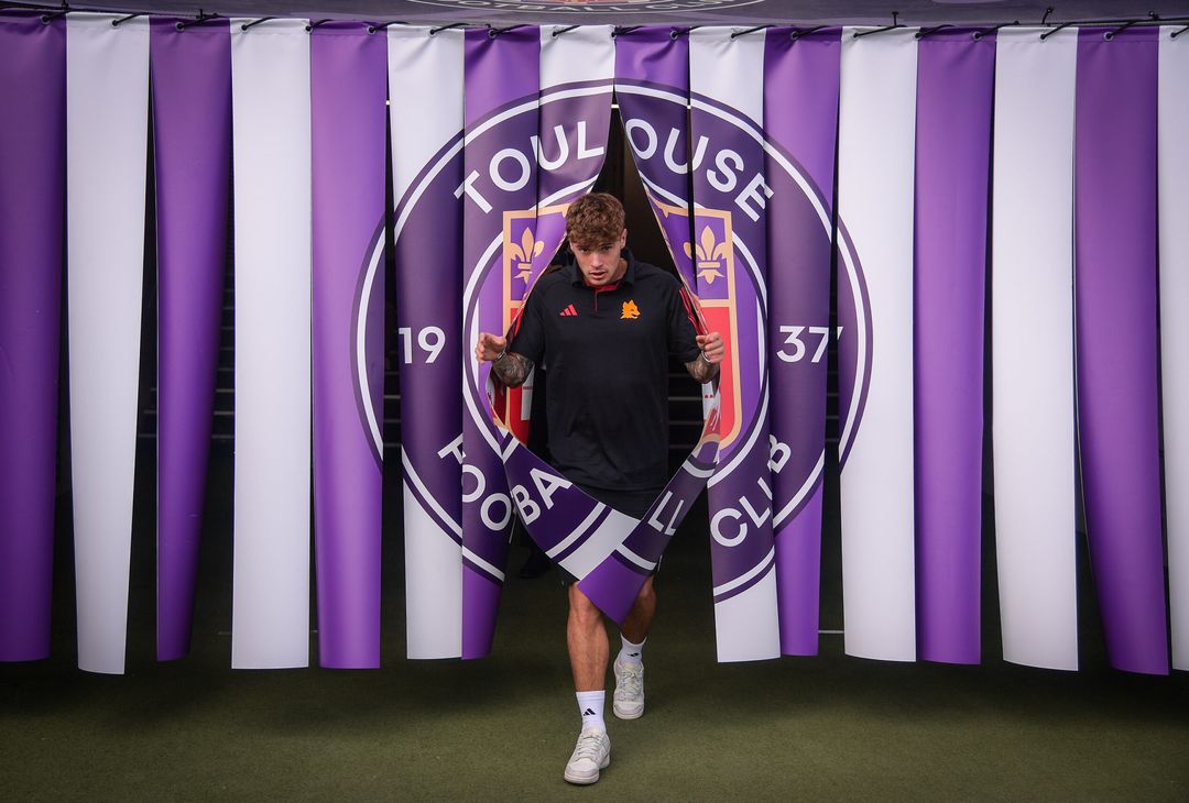 Amichevole, Tolosa-Roma 2-1 – FOTO GALLERY - immagine 13