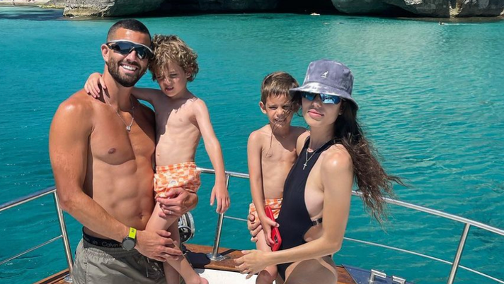 Irene festeggia il compleanno con Musacchio e i figli: “La miglior compagnia” - immagine 1