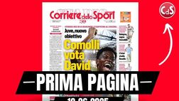 Prima pagina Corriere dello Sport: “Juventus, Comolli vota David”