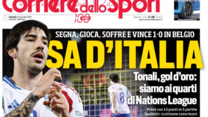 PRIMA PAGINA CORRIERE DELLO SPORT OGGI: “Kvara, l’ora della scelta” - immagine 1