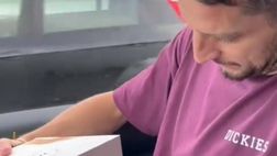 Mertens fa ritorno a Napoli e… si gusta le prelibatezze della Pasticceria Pansa