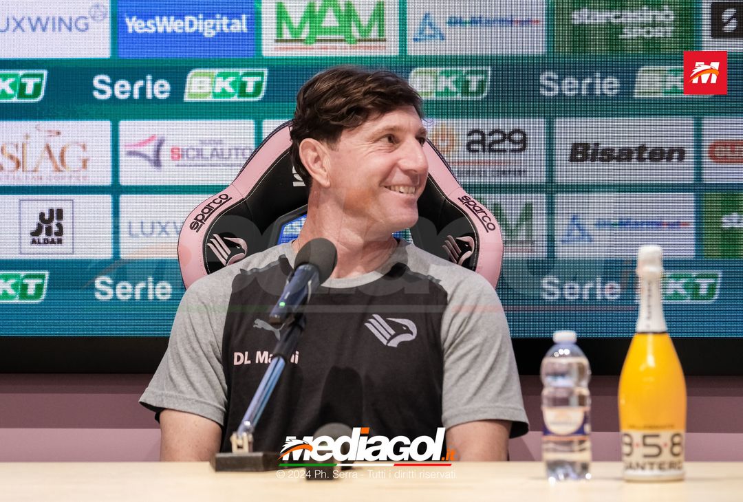 FOTO PALERMO, verso la Sampdoria: Michele Mignani in conferenza stampa (GALLERY) - immagine 2