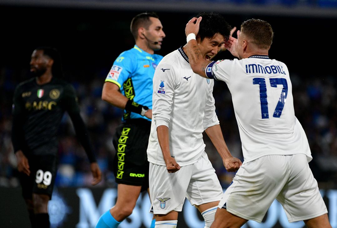 Daichi Kamada e Ciro Immobile