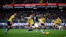 Serie A, Juventus fermata dal Genoa: Gudmundsson risponde al rigore di Chiesa