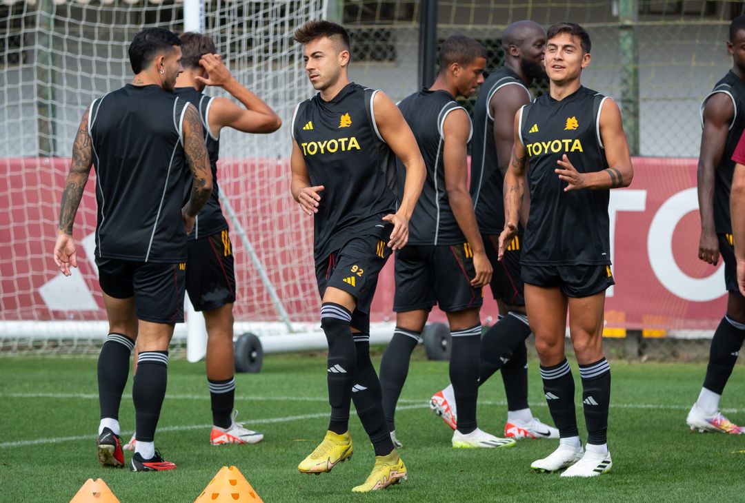 Roma, l’allenamento a Trigoria a due giorni dall’Empoli – FOTO GALLERY - immagine 16