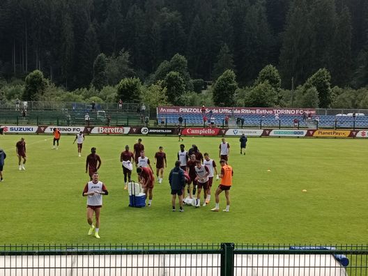 L’allenamento pomeridiano a Pinzolo: partitella di 30 minuti, assente Pellegri- immagine 2