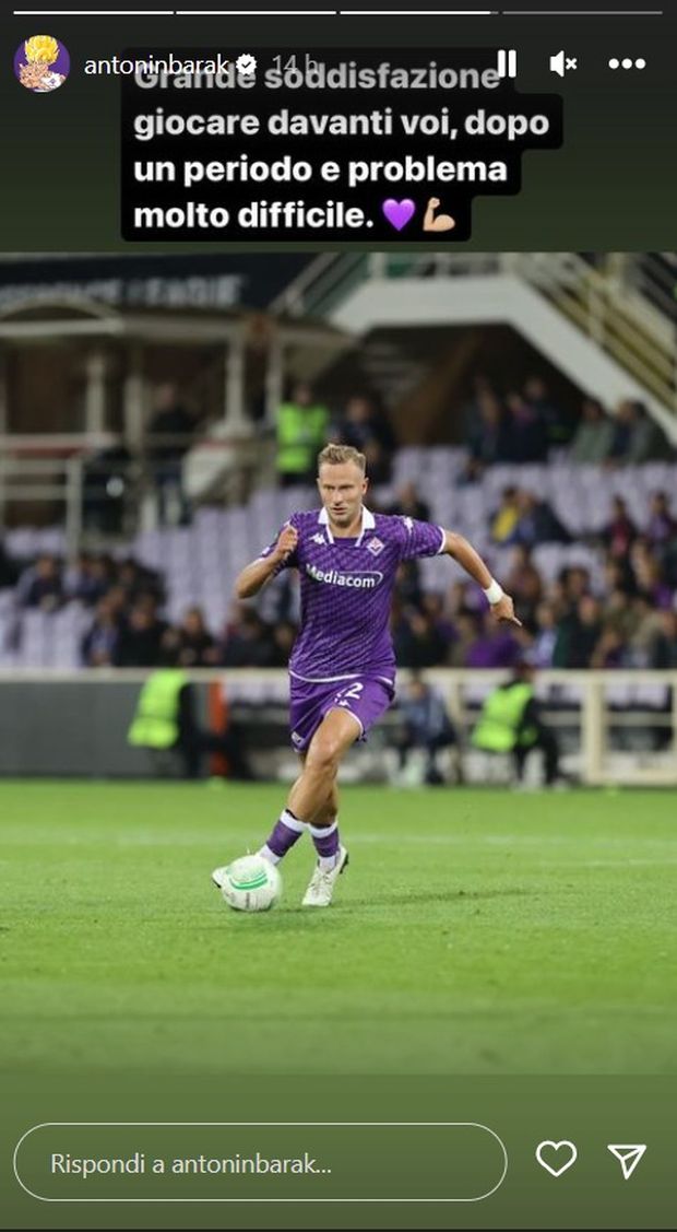 FOTO – Barak fa eco a Pierozzi: “Bello essere tornato dopo un brutto problema”- immagine 2