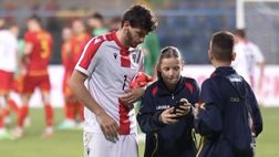 Kvara cuore d’oro, fa felice una ragazzina georgiana con un selfie