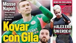Prime pagine giornali sportivi oggi: il Napoli sui media