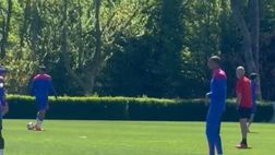 Roma-Milan, iniziato l’allenamento dei rossoneri a Milanello | PM VIDEO