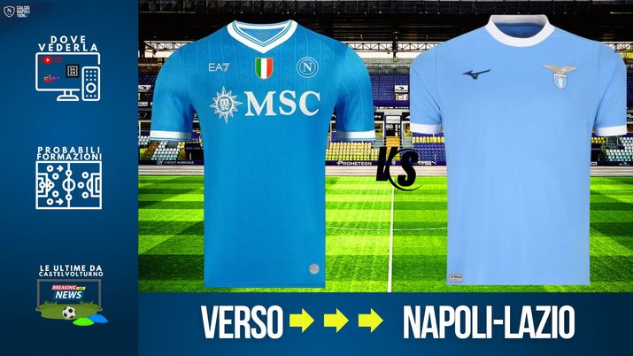 LIVE Napoli-Lazio, dove vederla in tv e streaming: probabili formazioni e biglietti - immagine 1