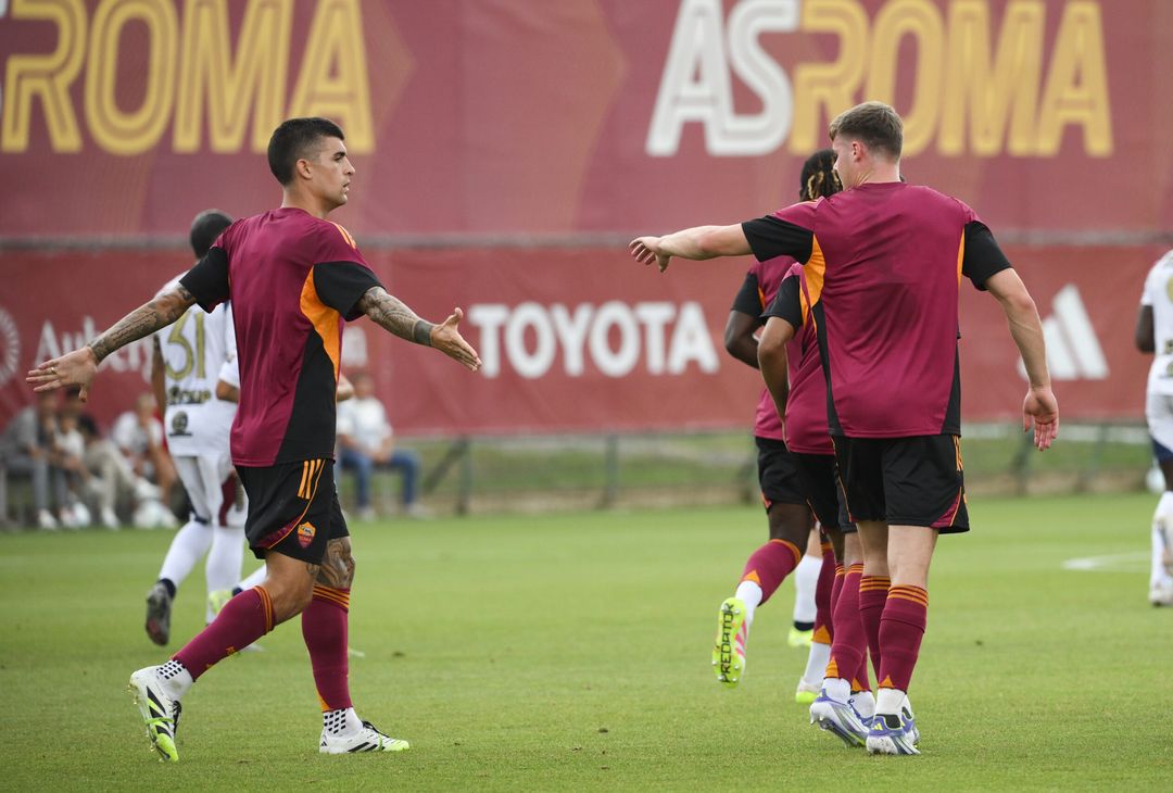 Roma, le immagini dell’amichevole contro l’UniPomezia – FOTO GALLERY - immagine 5