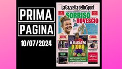 Prima pagina Gazzetta dello Sport: “Milan, Ibra telefona a Morata”