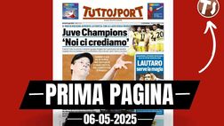 Prima pagina Tuttosport: “Jannik Sinner: ‘Rieccomi'”
