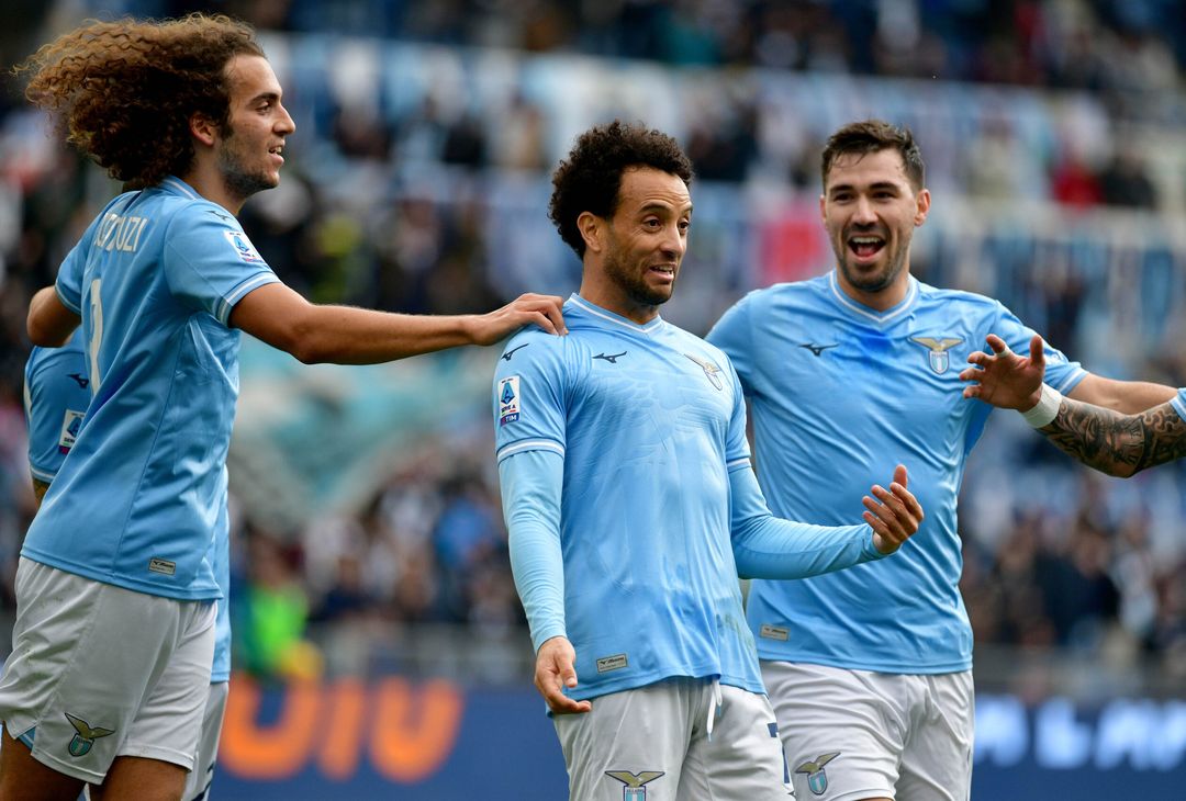 Guendouzi, Felipe Anderson e Romagnoli