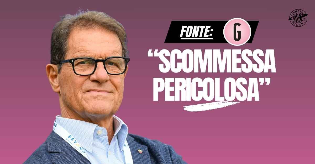 Milan, Capello: “Boniface scommessa pericolosa. Mediana? Ecco cosa manca” Milan, Capello: “Boniface scommessa pericolosa. Mediana? Ecco cosa manca”