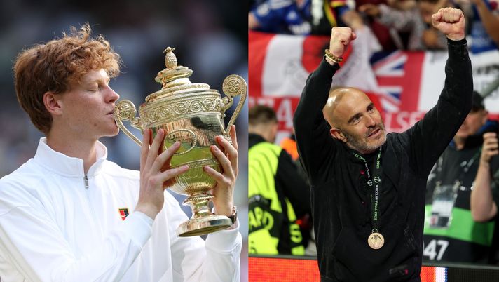 Jannik Sinner ed Enzo Maresca Sinner ed Enzo Maresca